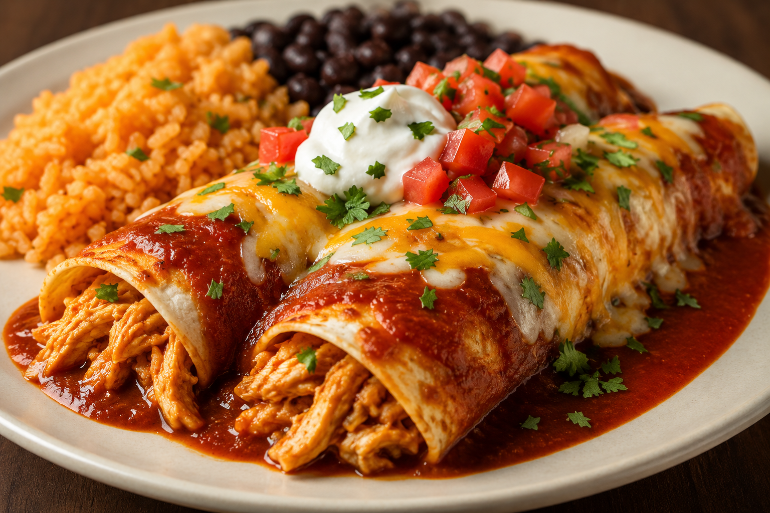 Chicken Enchiladas